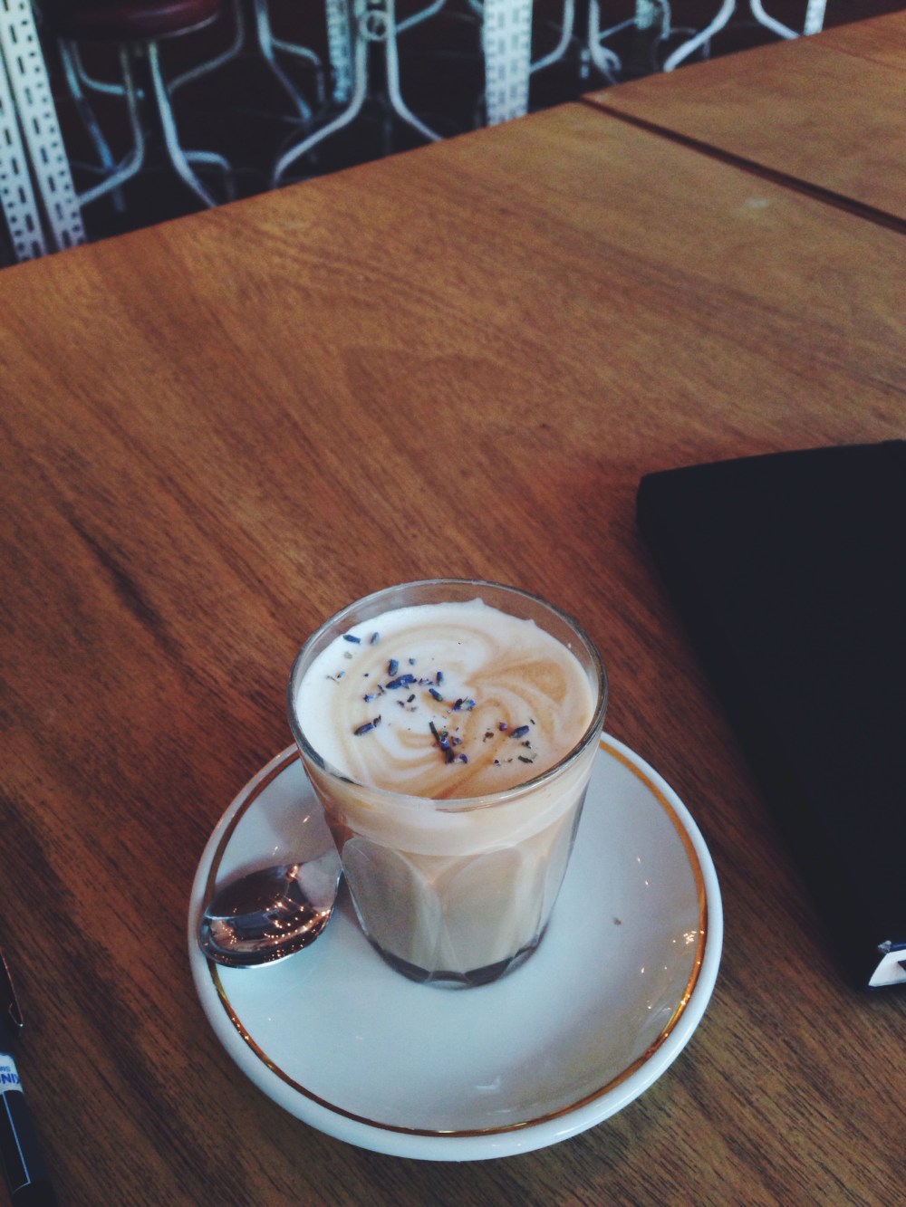 Lavender Latte–$5.50